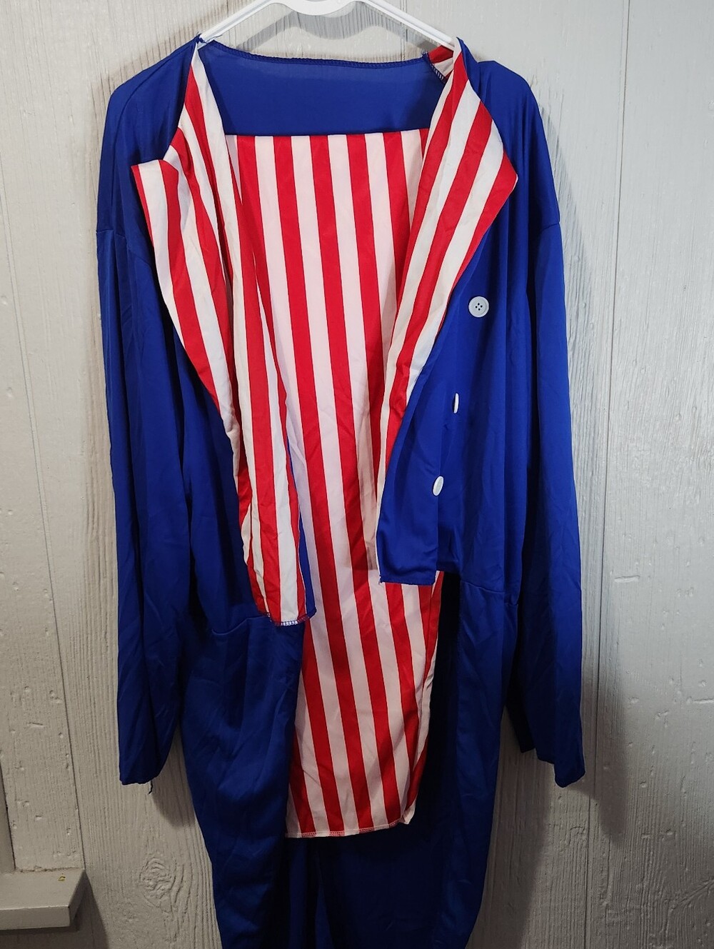 Uncle Sam adult costume 3 piece one size